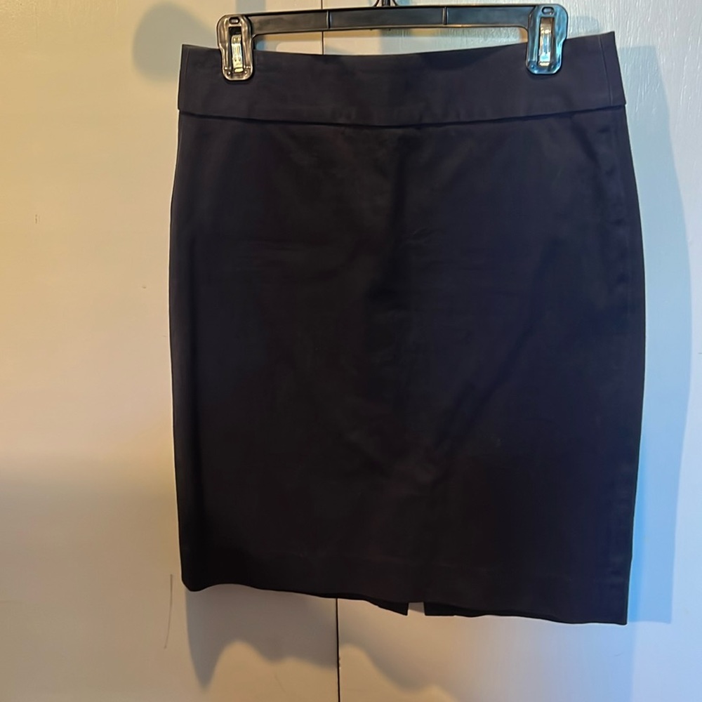 Banana republic Sloan knee length navy blue skirt